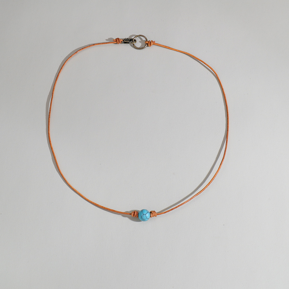 Fashionable Retro Hoop-Weaved Necklace For Women XY 4301